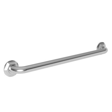 Newport Brass 27" L, Two Post, Solid Brass, 24" Grab Bar in Antique Copper, Antique Copper 1200-3924/08A